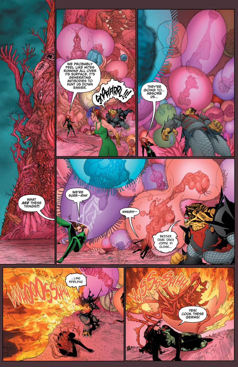 Illustration for article titled Exclusive DC preview: An unlikely team assembles in Justice League United #12